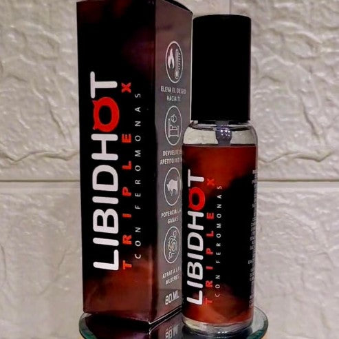 LIBIDHO TRIPLEX-PERFUME MASCULINO CON FEROMONA