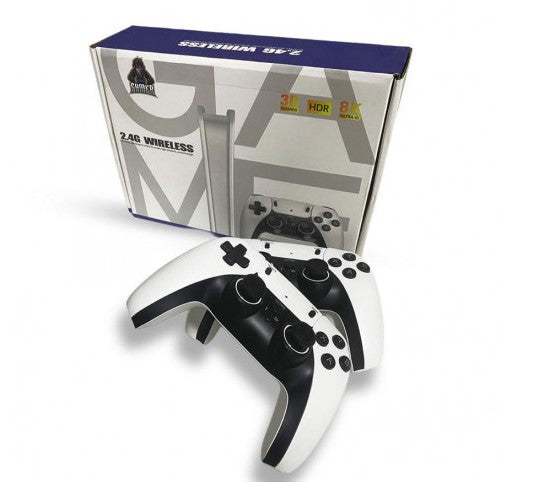 Game Stick Ultra con Controles Estilo PS5 - Más de 10,000 Juegos Retro Incluidos